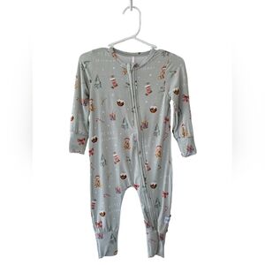 🇨🇦 Little Eyes Bamboo Zippy - Merry Christmas